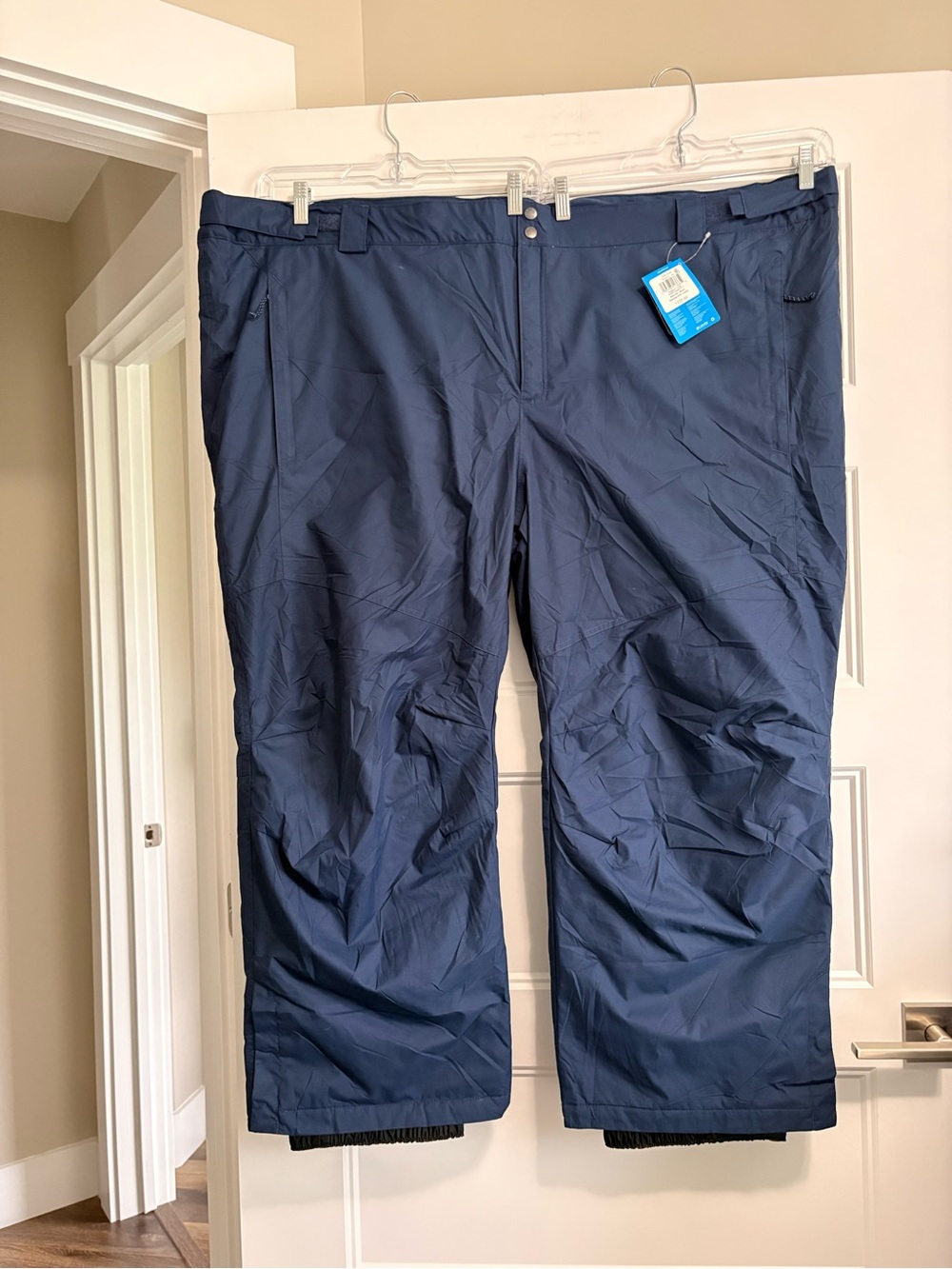 NWT Columbia Men's Bugaboo IV Pant Insulated Waterproof Snow Pants, Black, 6xl